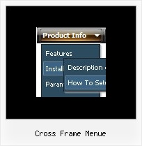 Cross Frame Menue Flash Menu Generator