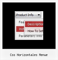 Css Horizontales Menue Javascript Beispiele Menue
