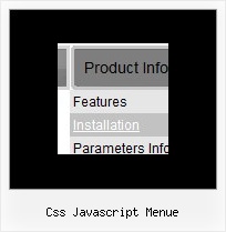 Css Javascript Menue Mac Tasten