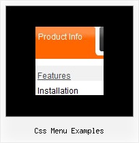 Css Menu Examples Cross Browser Javascript Menu
