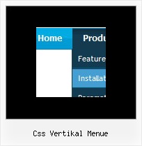 Css Vertikal Menue Vista Javascript Menu