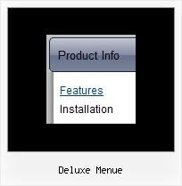 Deluxe Menue Java Menu Sample