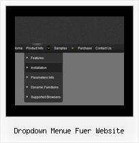 Dropdown Menue Fuer Website Desplegable Java