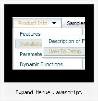 Expand Menue Javascript Dhtml Erweiterbar Menue