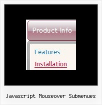 Javascript Mouseover Submenues Navigation Klapp Menu Css