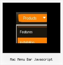 Mac Menu Bar Javascript Klapp Javascript Menue