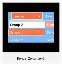 Menue Zentriert Registerkarte Websites