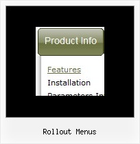 Rollout Menus Html Mouseover
