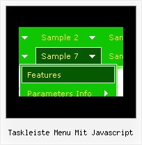 Taskleiste Menu Mit Javascript Html Baum Beispiel