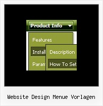 Website Design Menue Vorlagen Javascript Image Menues